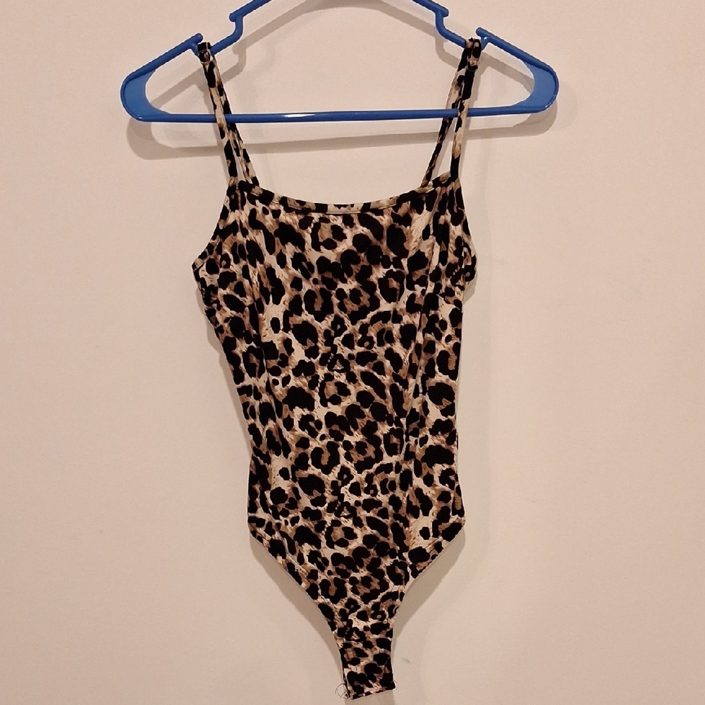 Zaful Leopard Print Bodysuit